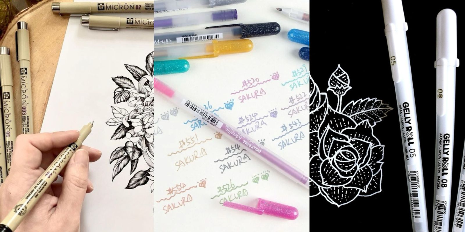 Drawing Pen & Gel Pen